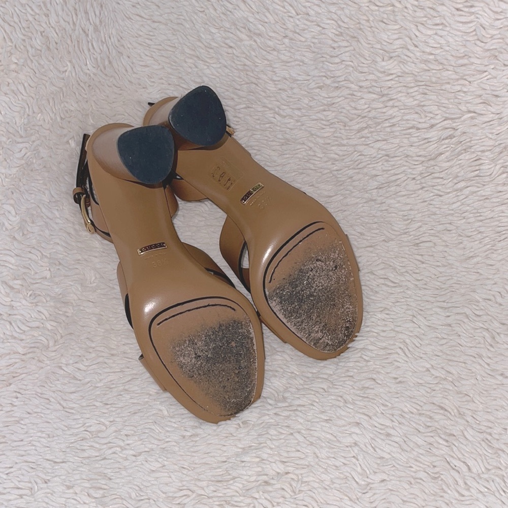 Gucci Candy ankle strap sandal 38.5 - Picture 11 of 12